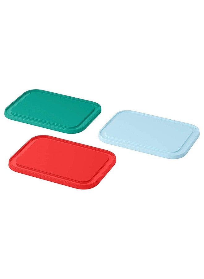 NEERAK Kitchen Small Chopping/Cutting Chopping Board,for Meat, Vegetables, Fruits, Cheese, Salad Making and Also Serving Board 22x16 cm (Pack of 3) - Image 1